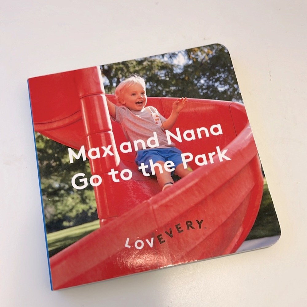 Lovevery Book Max and Nana Go to the Park